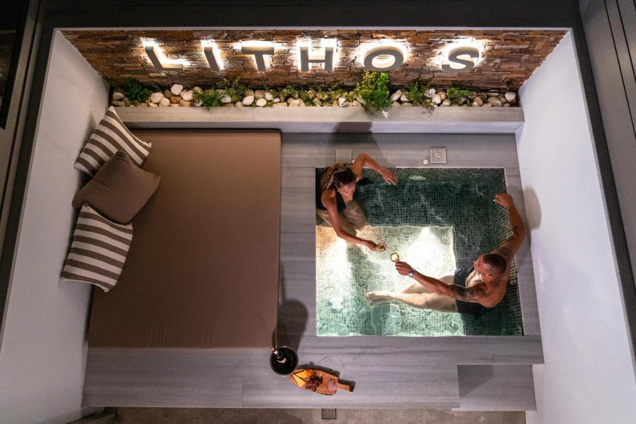 Lithos Luxury Suites Тинос Экстерьер фото
