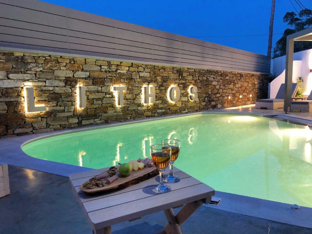 Lithos Luxury Suites Тинос Экстерьер фото