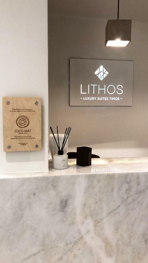 Lithos Luxury Suites Тинос Экстерьер фото