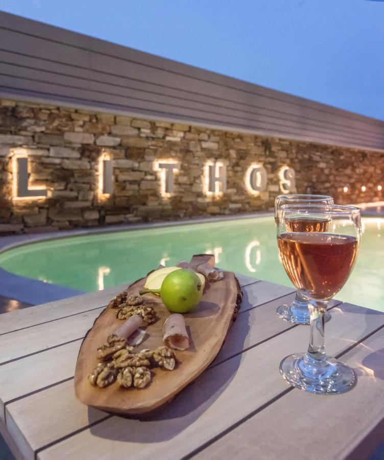 Lithos Luxury Suites Тинос Экстерьер фото