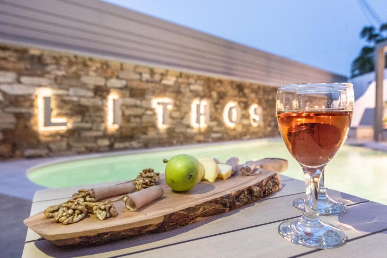 Lithos Luxury Suites Тинос Экстерьер фото